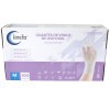 Powder-free dual natural vinyl gloves with EN455-4 and EN374-2 certification (Box of 100 units)